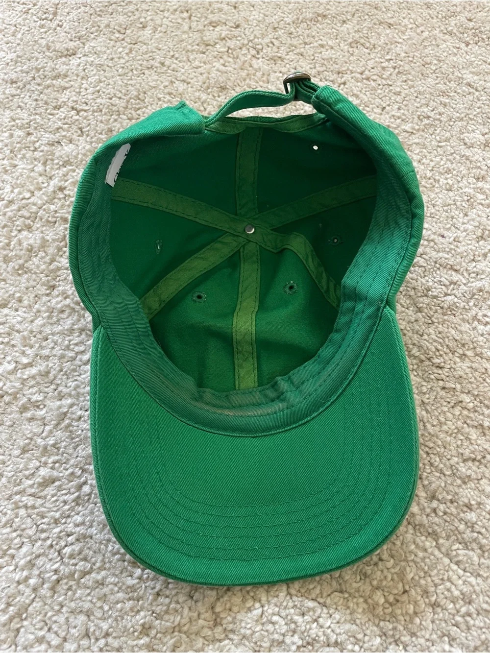 Clare V. Oui Green Baseball Cap